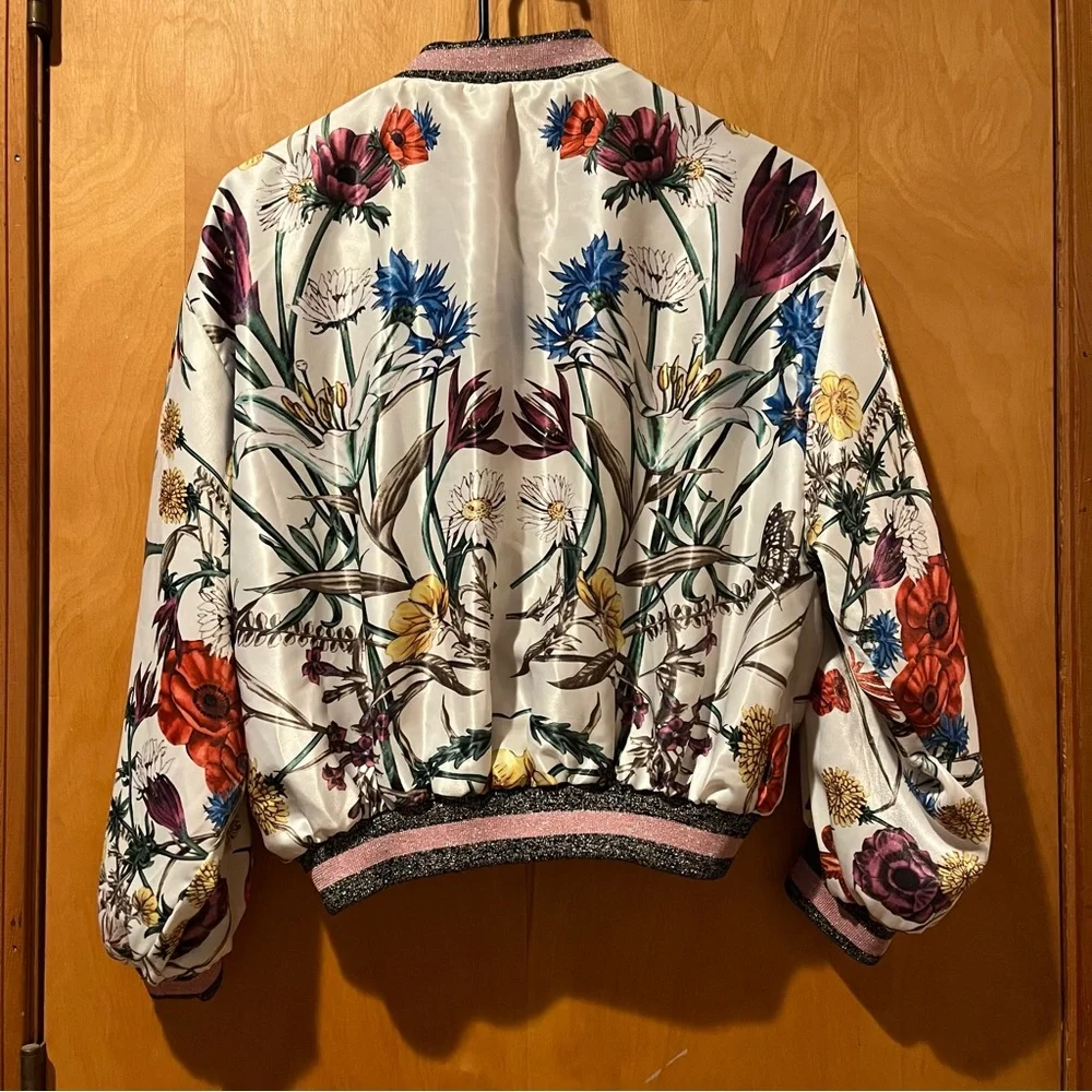 Floral bomber jacket - Picture 7 of 7